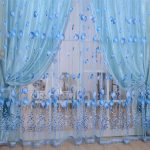 bébé tulle bleu