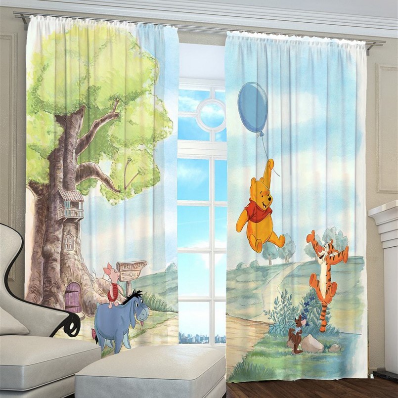 tulle dans la chambre d'enfant