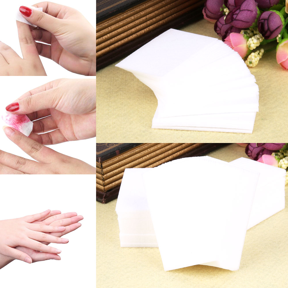 serviettes non pelucheuses pour la photo de vernis gel