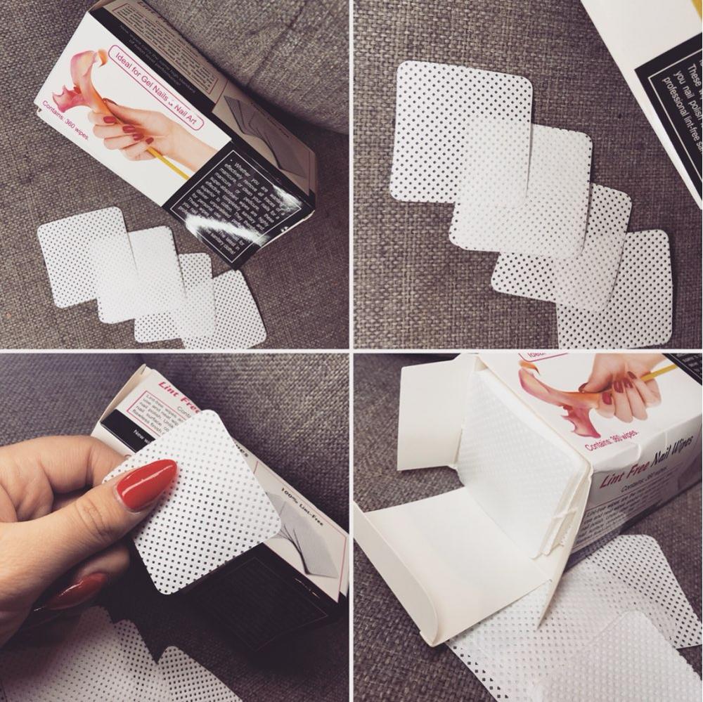 lingettes non pelucheuses pour la conception des idées de polissage de gel