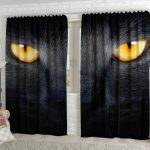 ici des rideaux noirs