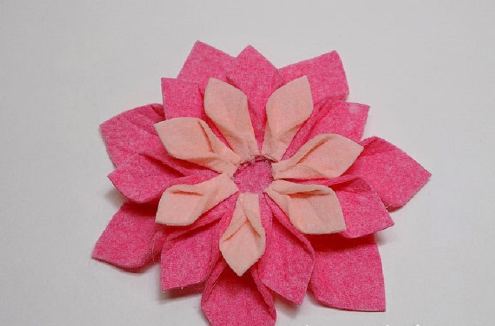 fleurs de serviettes en viscose