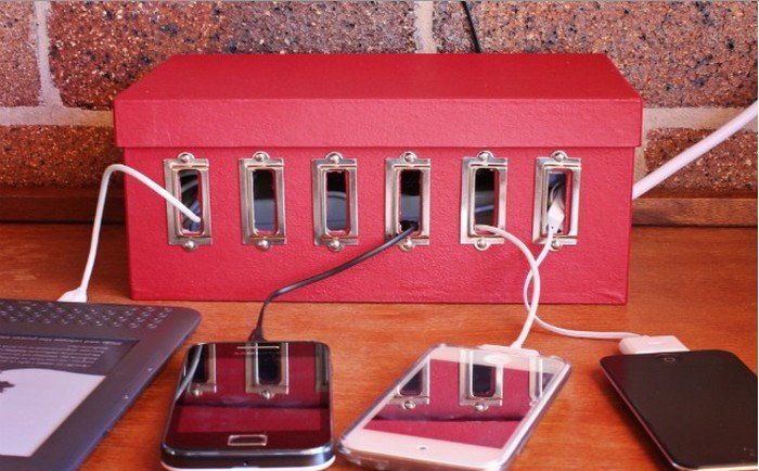 boîte de décoration pour charger