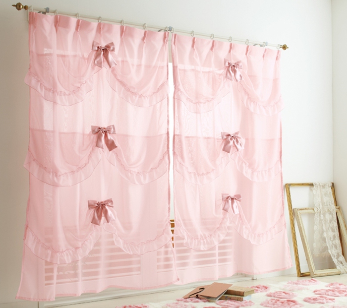 décor de tulle noeuds