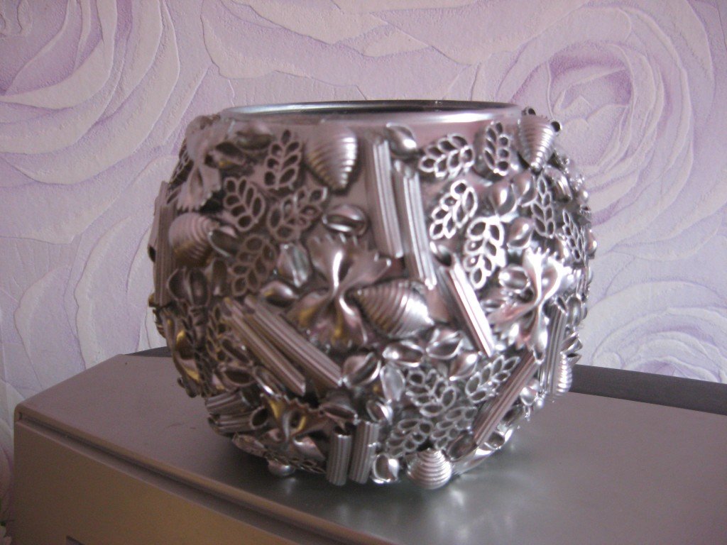 décoration de vase de pâtes