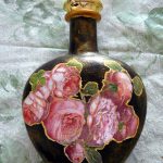 Decoupage botellas de vino ideas de decoración de bricolaje
