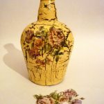 decoupage botellas de vino hágalo usted mismo ideas de diseño