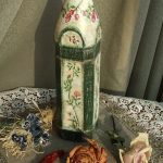 botellas de vino decoupage hazlo tú mismo ideas de diseño
