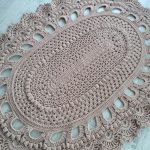 tapis de polyester cappuccino