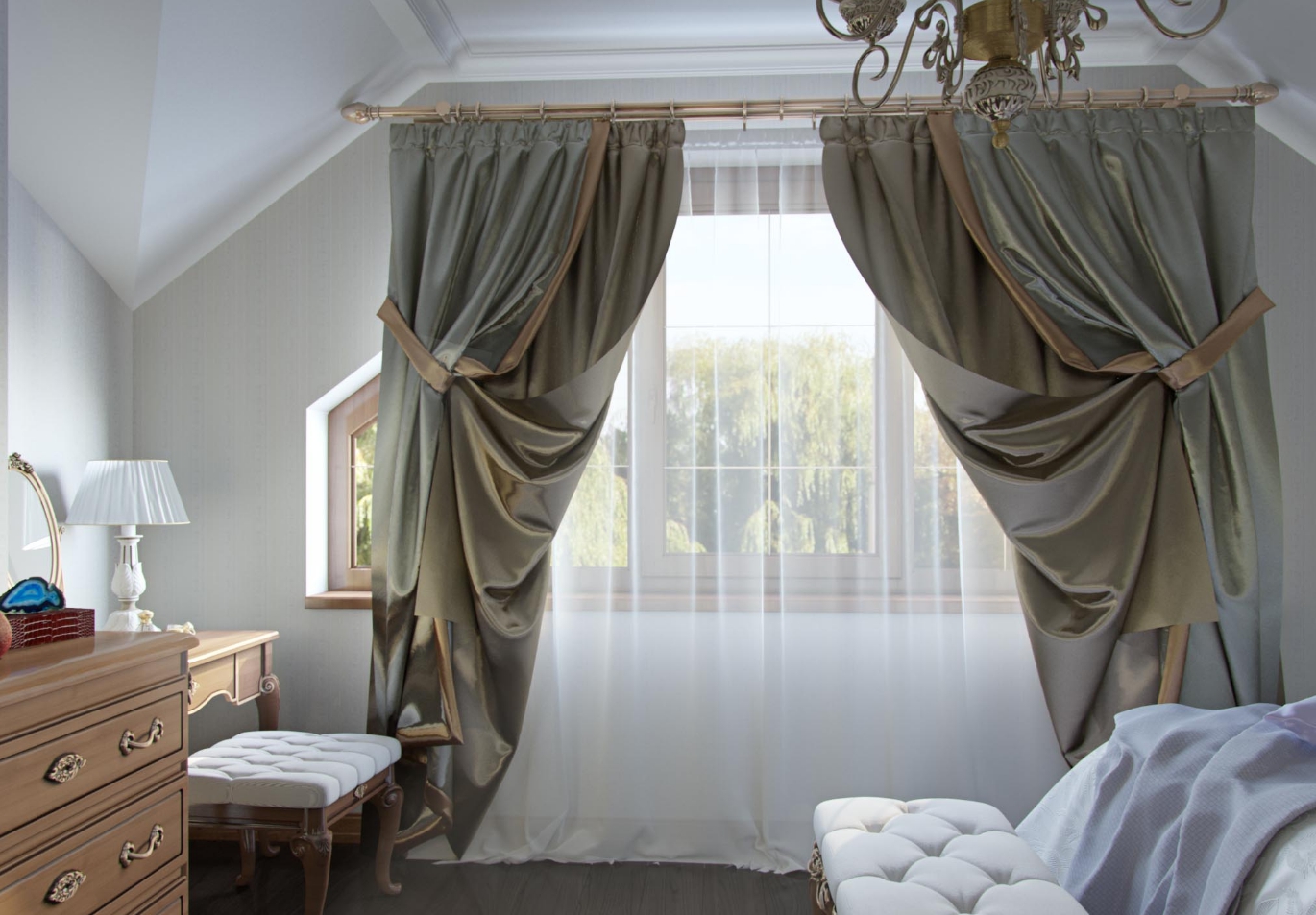 cortinas con pinzas