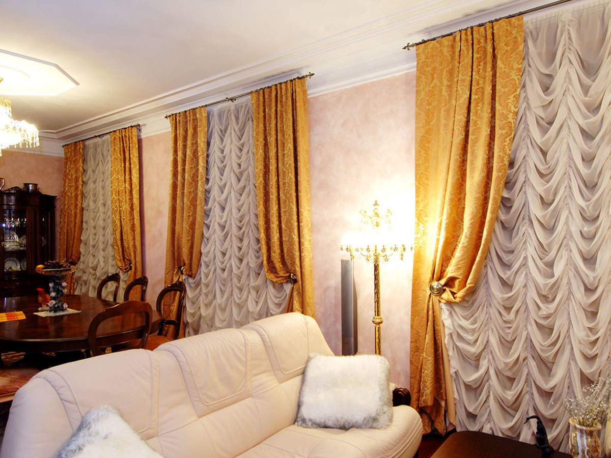 rideaux français décor photos