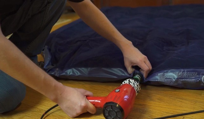 comment pomper un sèche-cheveux à matelas
