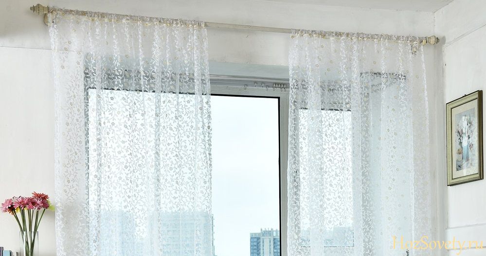 Làm thế nào để làm trắng ý tưởng rèm cửa vải tuyn