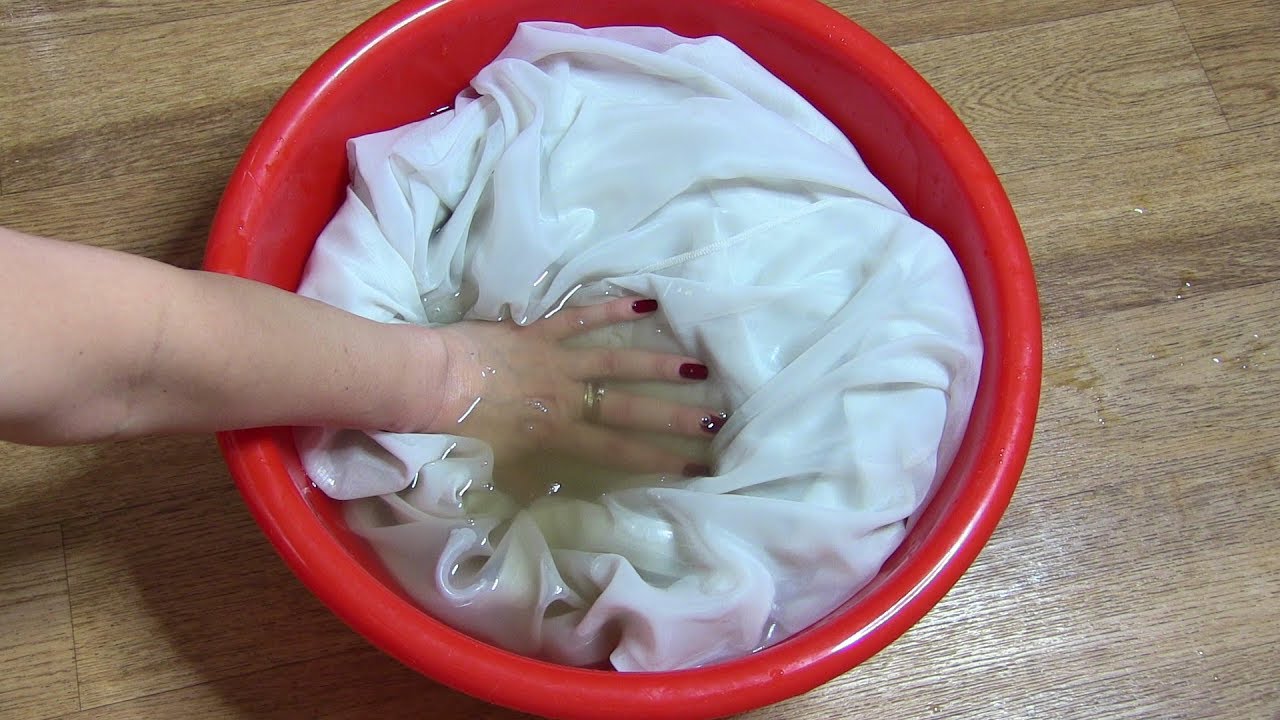 Làm thế nào để làm trắng rèm cửa vải tuyn của riêng bạn