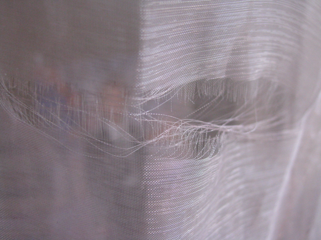how to sew torn tulle design photo