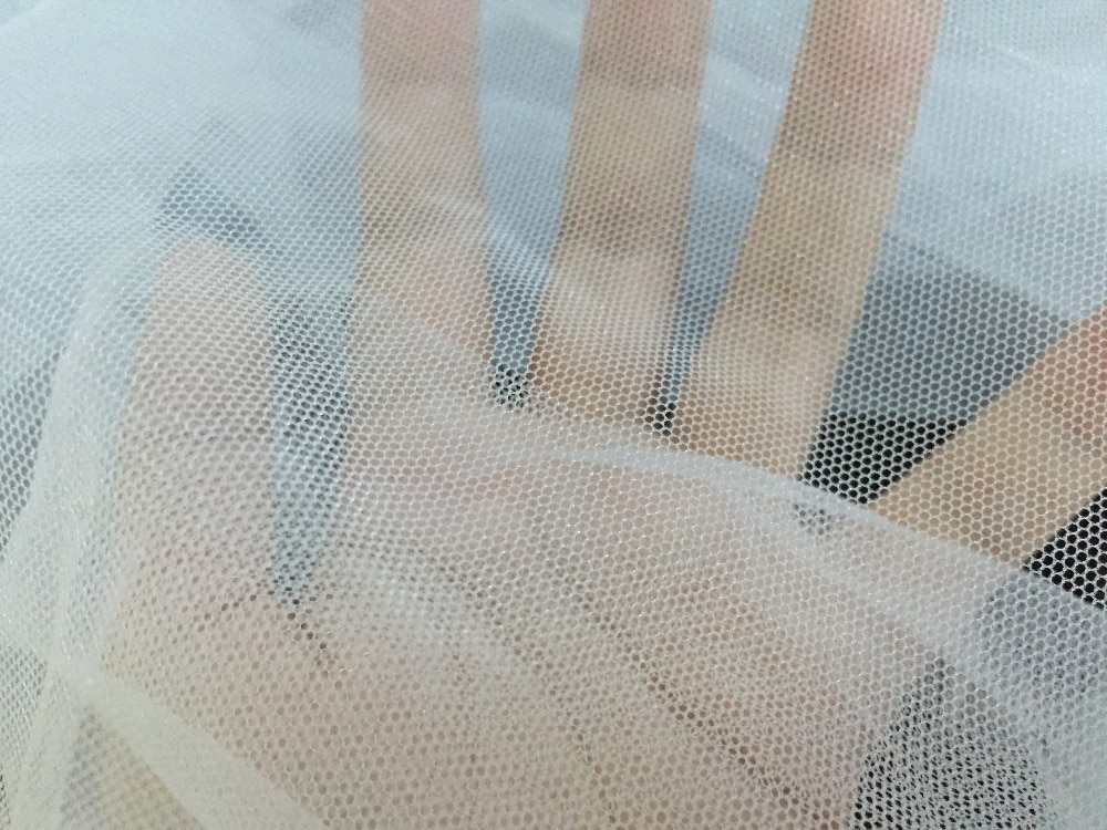 how to sew a torn tulle mesh
