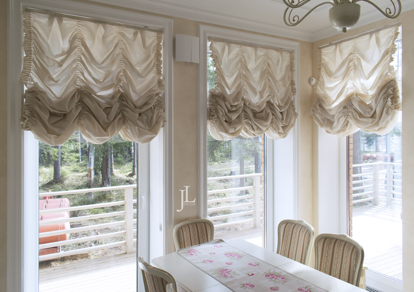 how to sew french curtains