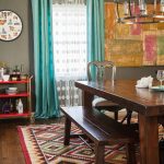 beaux rideaux à l'intérieur