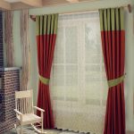 kombinierte Vorhänge Foto Interieur