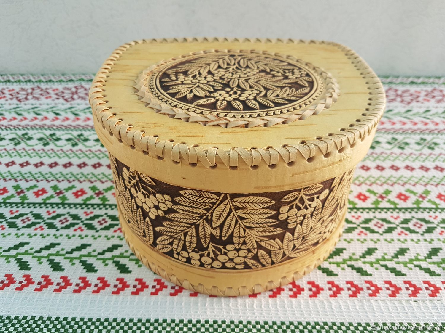 boîte d'écorce