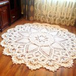 tapis design en polyester photo