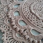 tapis de polyester cappuccino