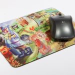 tapis de souris d'ordinateur photo décor