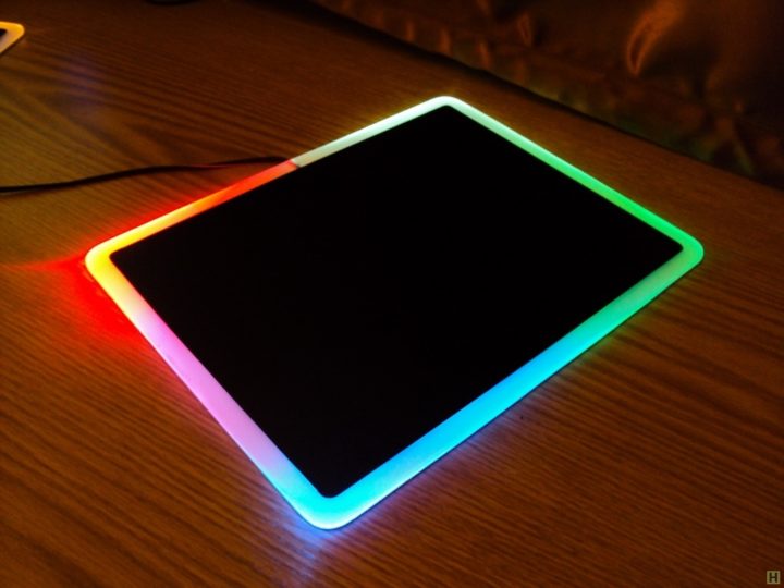 tapis de souris en plexiglas