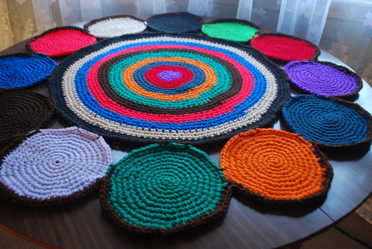 tapis de cercles photo