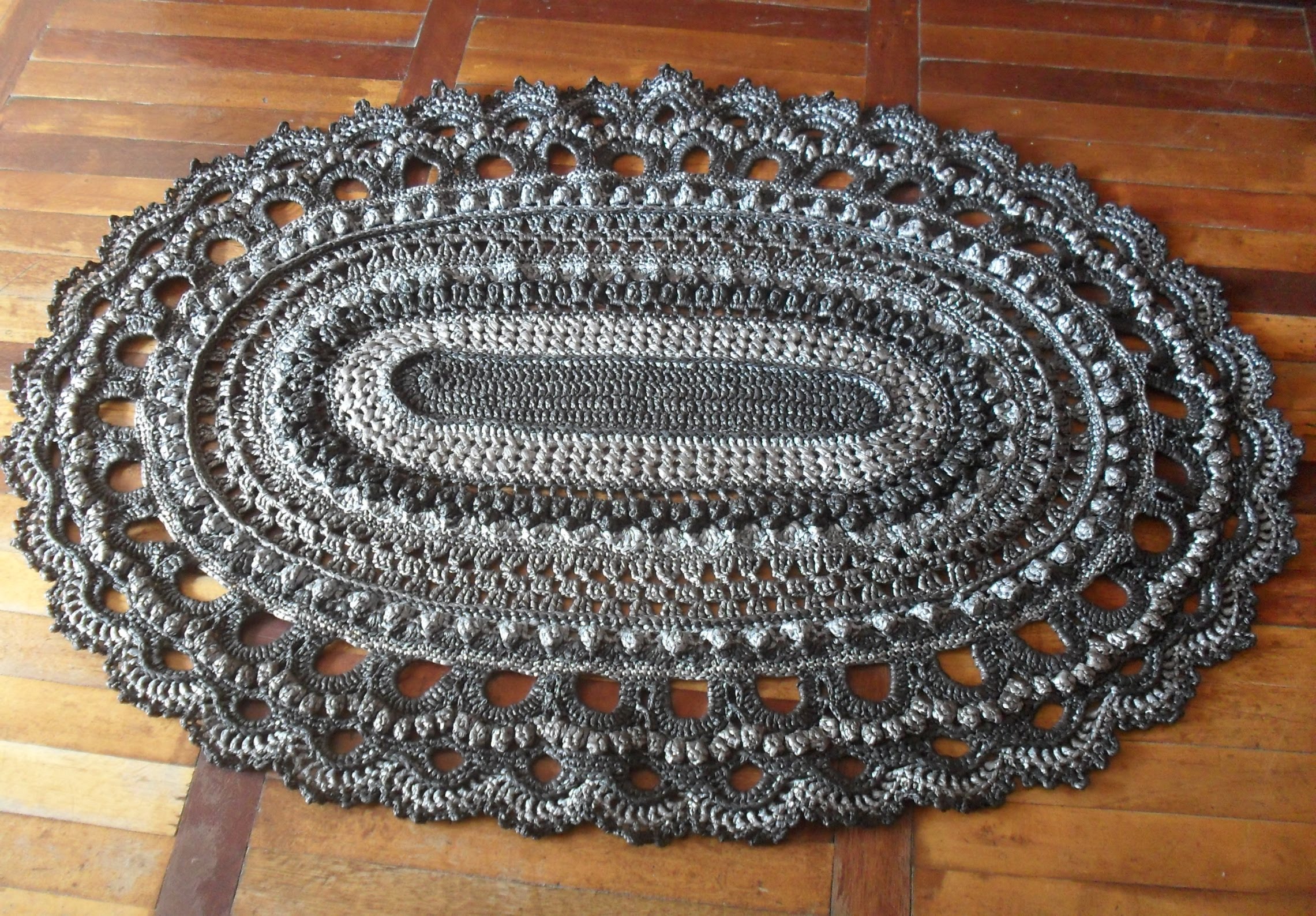 tapis ovale