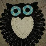 tapis photo hibou décor