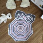 tapis photo hibou décor