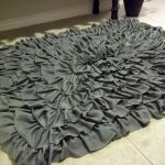 tapis faites-le vous-même à partir de vieilles choses décor photo