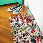 tapis de bricolage à partir de vieilles idées de design