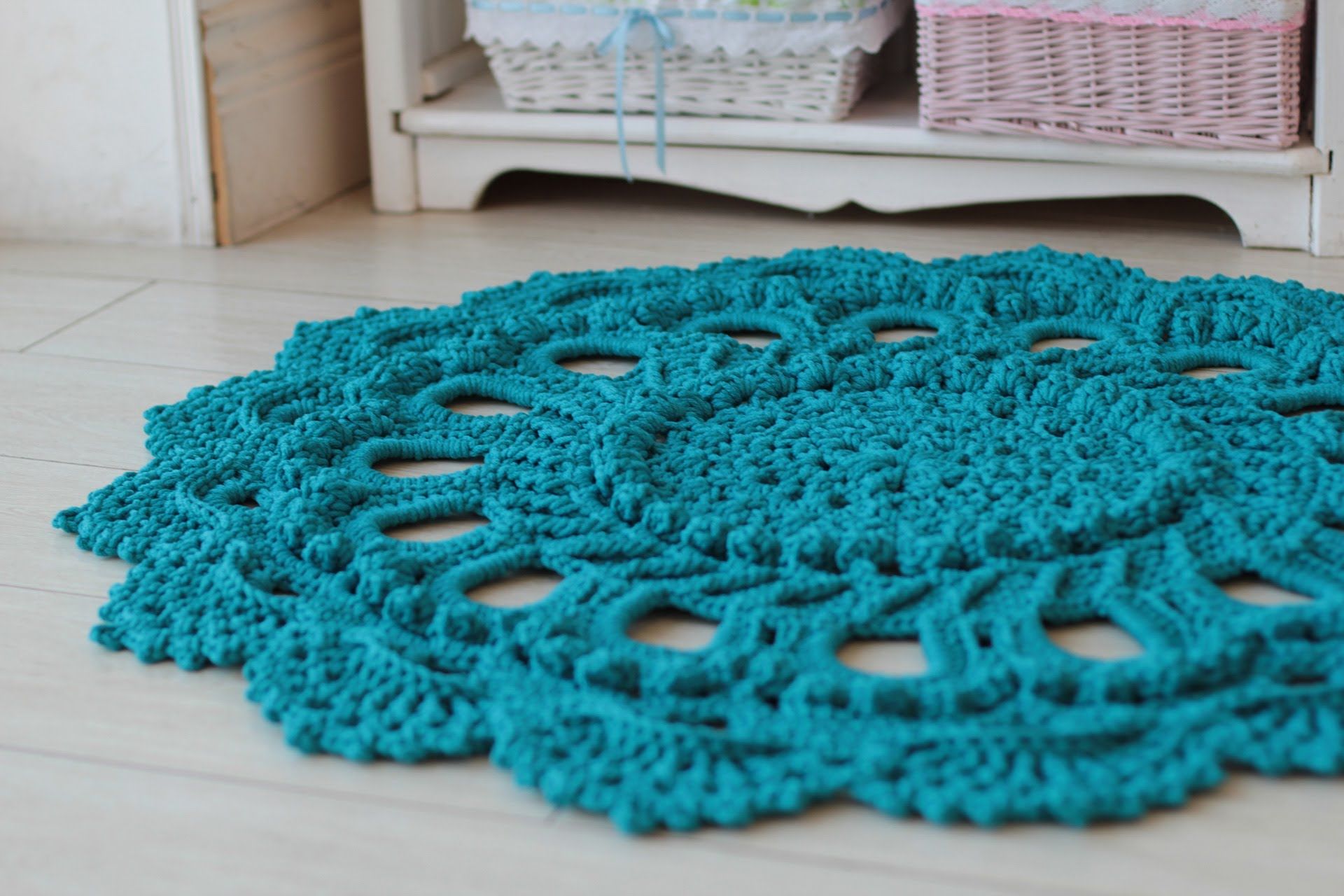 fais-le toi-même tapis au crochet