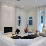 tulle blanc à l'intérieur