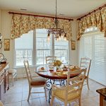 tulle à l'intérieur de la cuisine