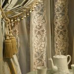 tulle dengan idea reka bentuk sulaman
