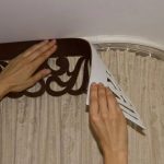 Bastoni per tende in alluminio con lambrequin