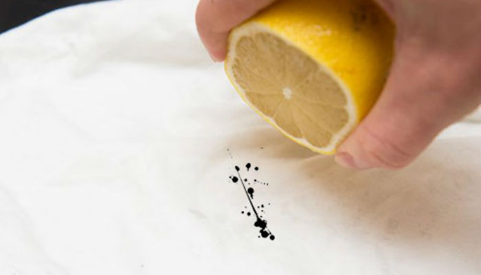 taches de citron