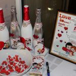 décoration de bouteilles de champagne pour un mariage photo options