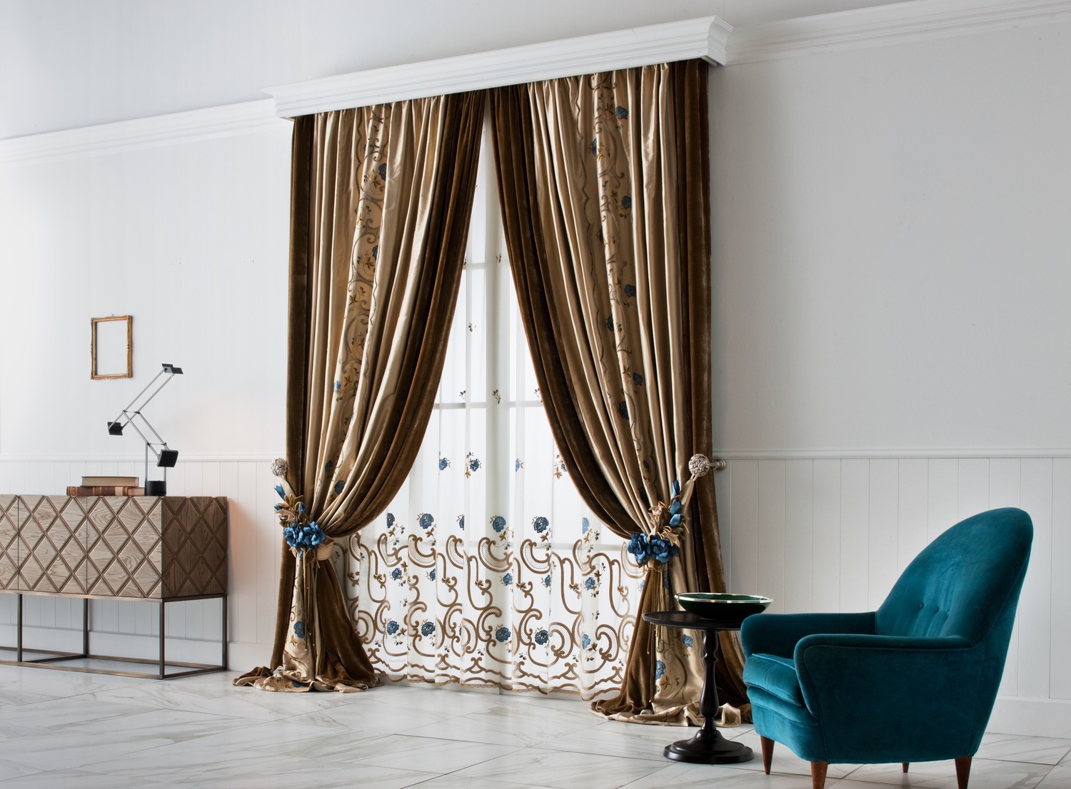 types de rideaux design photos