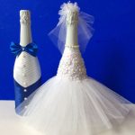 champagne avec voile
