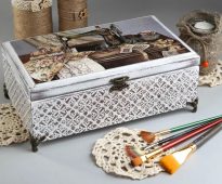 boîte à bijoux faite maison
