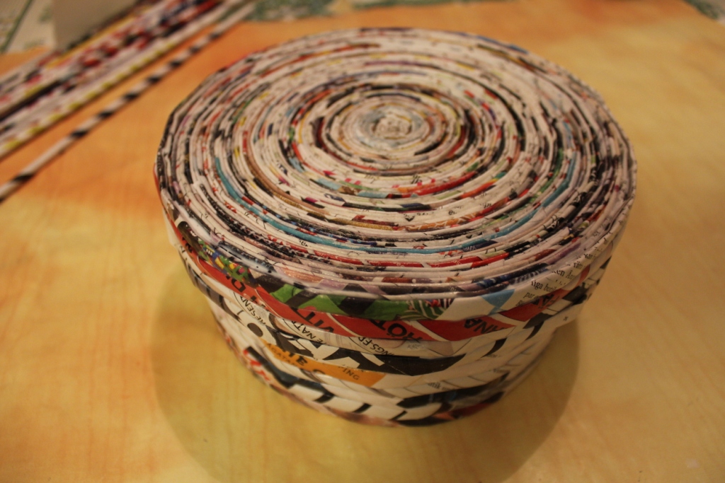 boîte de tubes de journaux photo décoration