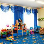 rideaux pour la maternelle