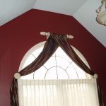 rideaux et tulle sans idées de décoration de corniche