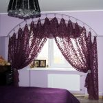 rideaux et tulle sans corniche