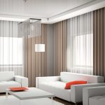 gordijnen van gabardine decor foto