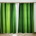 gordijnen van gabardine materiaal foto-interieur